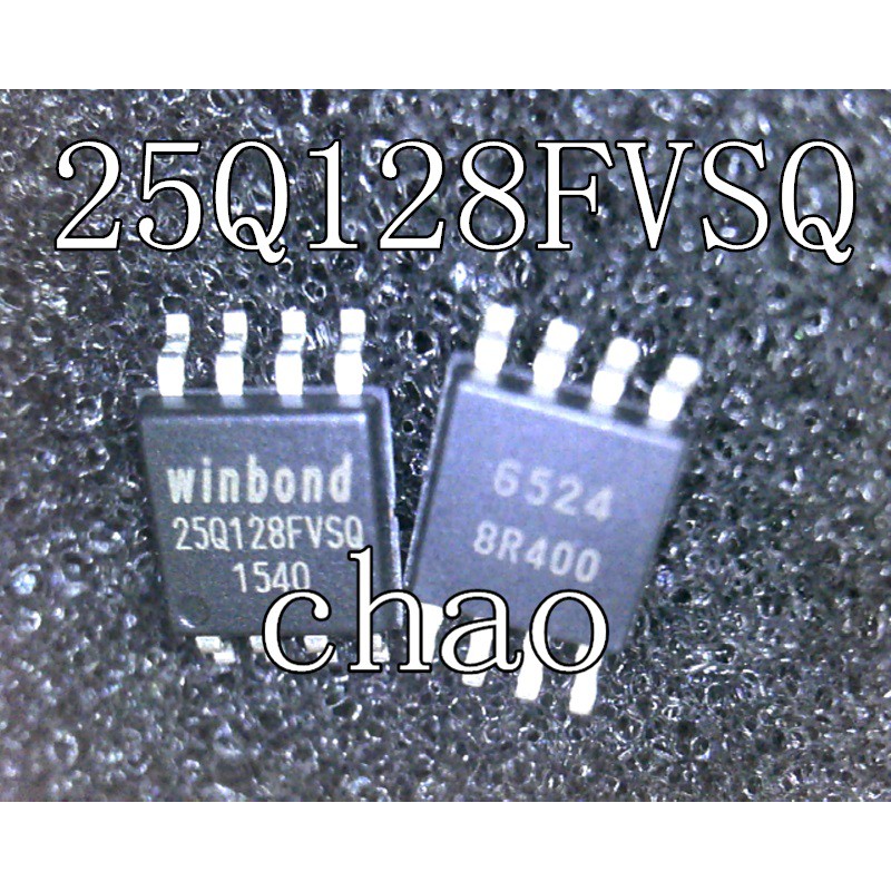 WINBOND W25Q128FVSQ 25Q128FVSQ 25Q128 Bios 16mb 3v3 trên mainboard