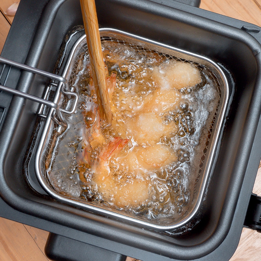 Nồi Chiên Ngập Dầu chính hãng Lock&Lock EJF716SLV , chiên gà rán, mực, tôm, nem siêu giòn!