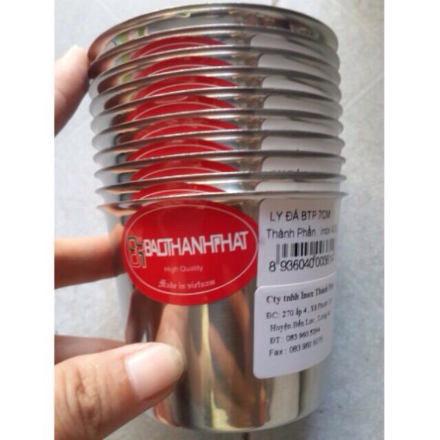 ly đá inox(5 cái)7cm