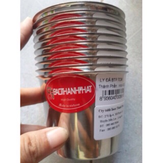 Ly đá inox7cm