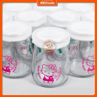 Bộ 2 Hũ Thủy Tinh Làm Sữa Chua Và Caramen - Made In Vietnam