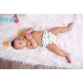 Combo 5 quần bỉm dorabe loại 7 lớp size 4 họa tiết ngẫu nhiên