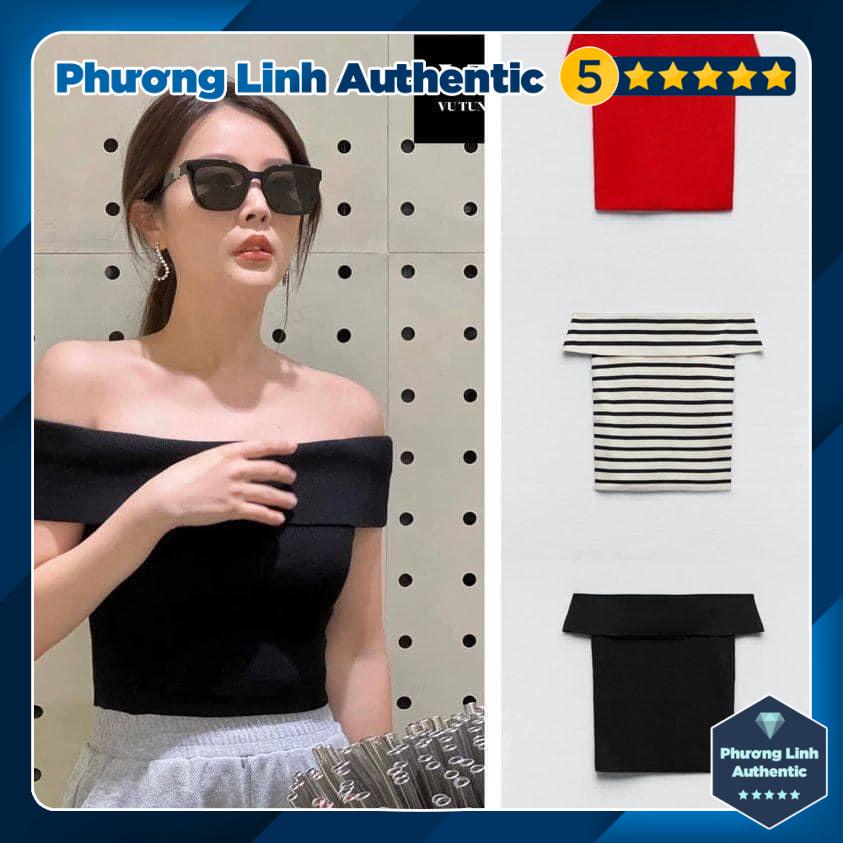 Áo quây trễ vai dáng ôm Zara Auth New tag có sẵn 3519/031 3519031