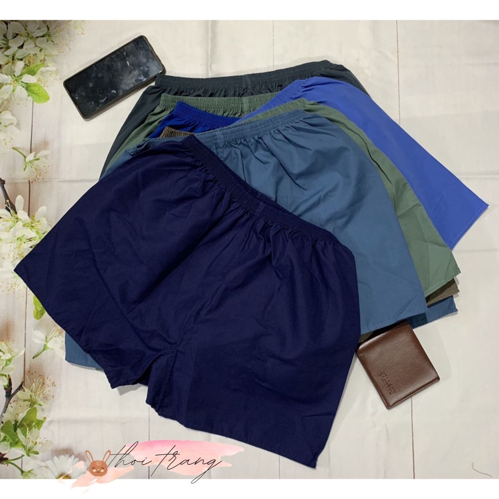 Combo 3 Quần đùi ông già trung niên vải kate siêu đáy nem