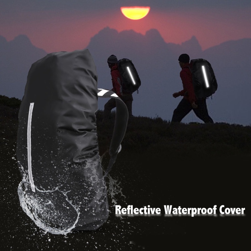 Vỏ Bọc Áo Mưa Chống Nắng / Bụi Bẩn / Thấm Nước Trọng Lượng Nhẹ 35-80L Tiện Dụng