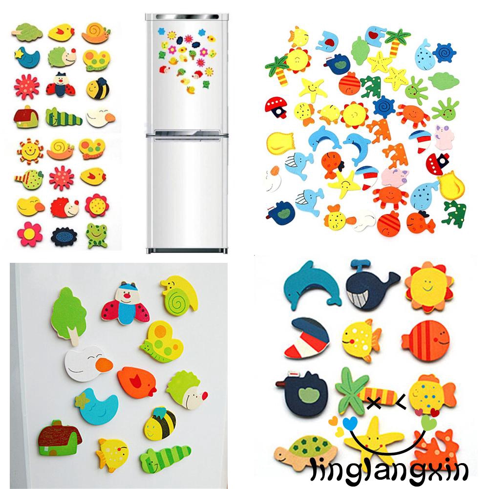 Miếng Nam Châm Dán Tủ Lạnh Hình Động Vật Xinh Xắn