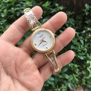 Đồng hồ nữ sunrise màu vàng