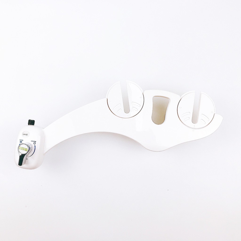 Vòi Xịt Vệ Sinh Mina. Bidet Công Nghệ Nhật. Bảo Hành Đổi Mới 36 Tháng. Lắp Đặt Dễ Dàng, Không Cần Tháo Rời Năp Bồn.