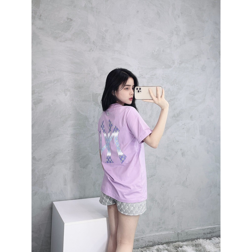 (HÀNG XUẤT XỊN) Áo tím 1836 MONOGRAM LOGO TEE Made in V/N full tag code  Size XS S M L