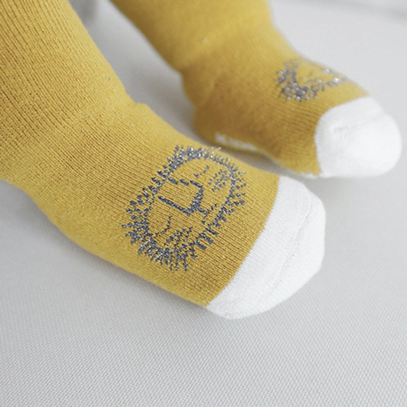 Vớ Cotton Mềm Chống Trượt Dày Dặn Cho Bé Sơ Sinh