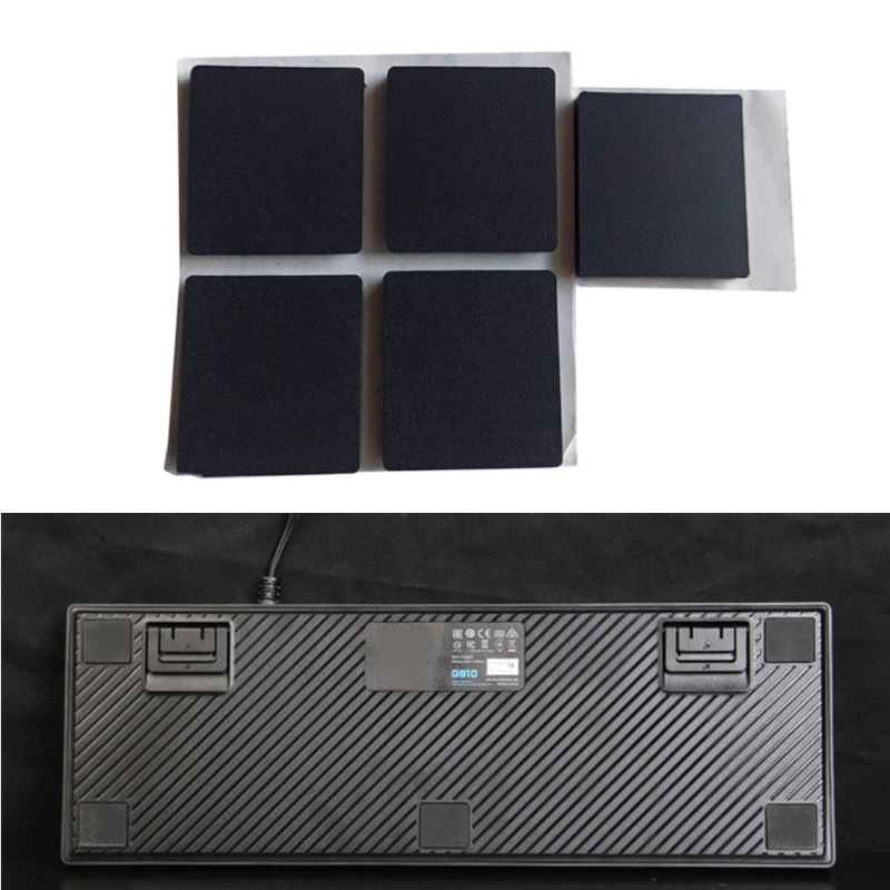 Bộ 5 Miếng Dán Chân Bàn Phím Cơ Chống Trượt Bằng Cao Su Cho Logitech G810 G Pro