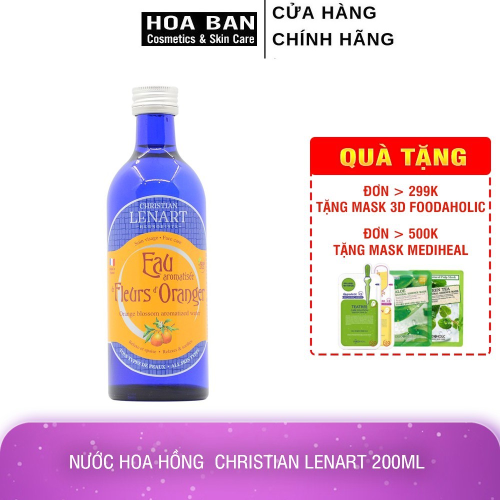 [Có Bill] Nước Hoa Hồng CHRISTIAN LENART 200ml