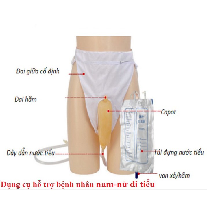 Chụp tiểu nam - Chụp Tiểu - Dụng Cụ Hỗ Trợ Đi Tiểu - Capot Chụp Tiểu Nam