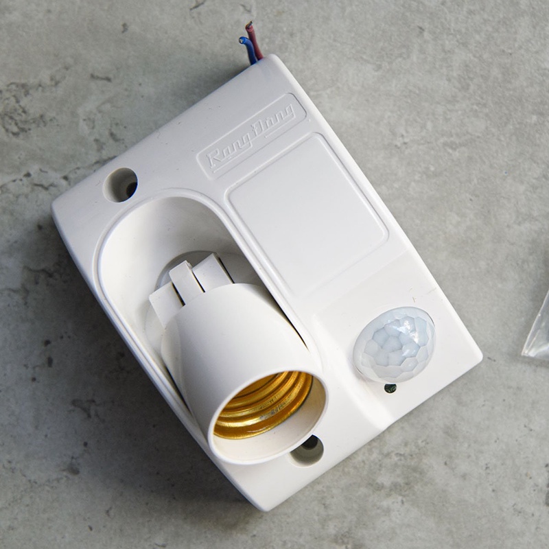 Đui đèn cảm biến Rạng Đông ĐCB01.PIR E27/300W
