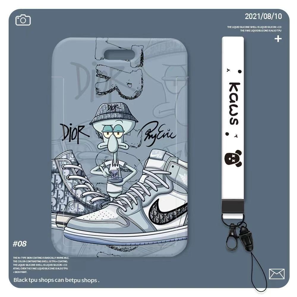 Móc Khóa Thẻ ID Hình Giày Thể Thao Tom and Jerry AJ Nike