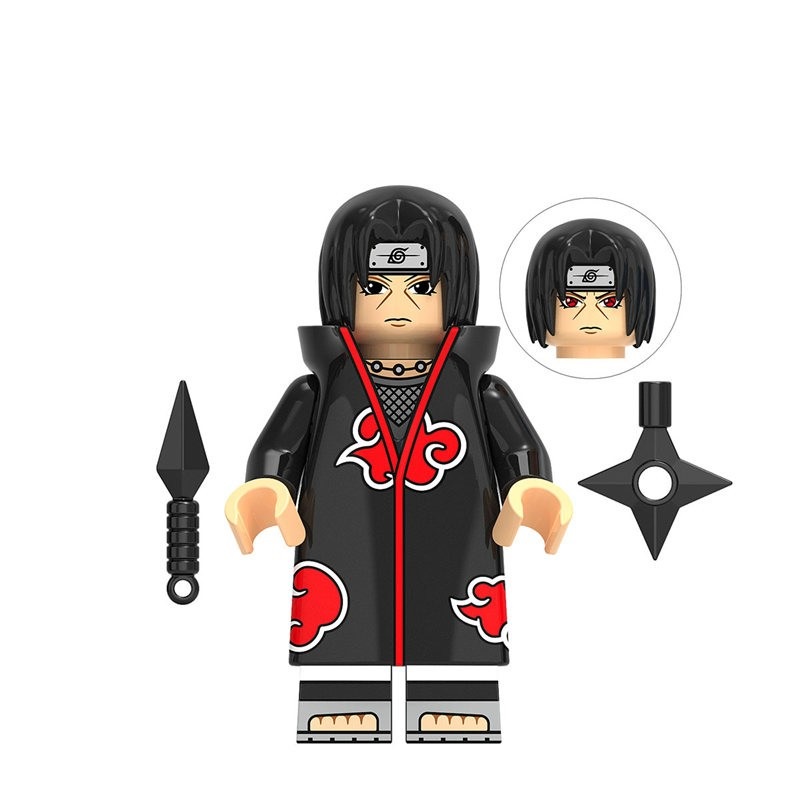 Mô hình đồ chơi Lắp Ráp lego nhân vật hoạt hình Naruto Aktski Rock Lee Orochimaru lắp ghép vui nhộn độc đáo