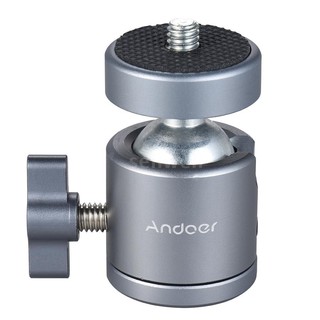 Đầu nối máy ảnh andoer mini với ốc vít 1 / 4 " và 1 / 4 "