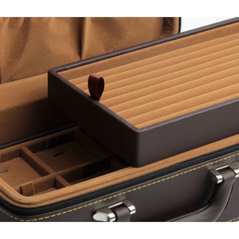 Vali HỘP ĐỰNG Trang Sức 3 Tầng Siêu Đẹp, Hàng Cao Cấp