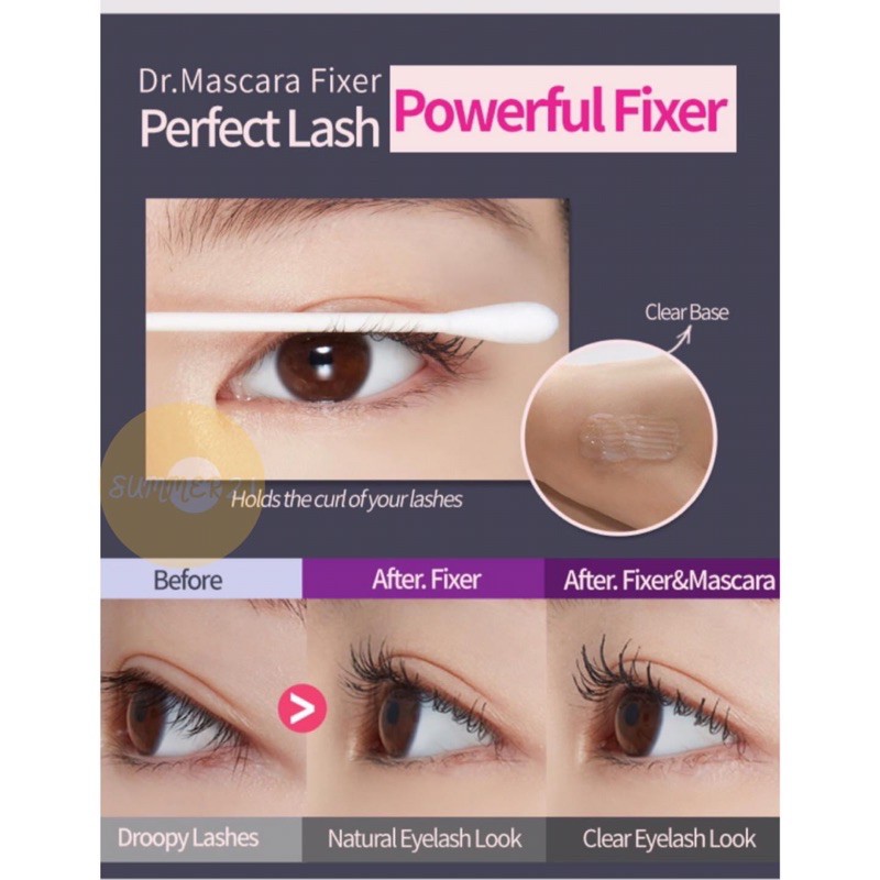 Mascara Dạng Gel Dr.Mascara Fixer For Perfect Lash Etude house