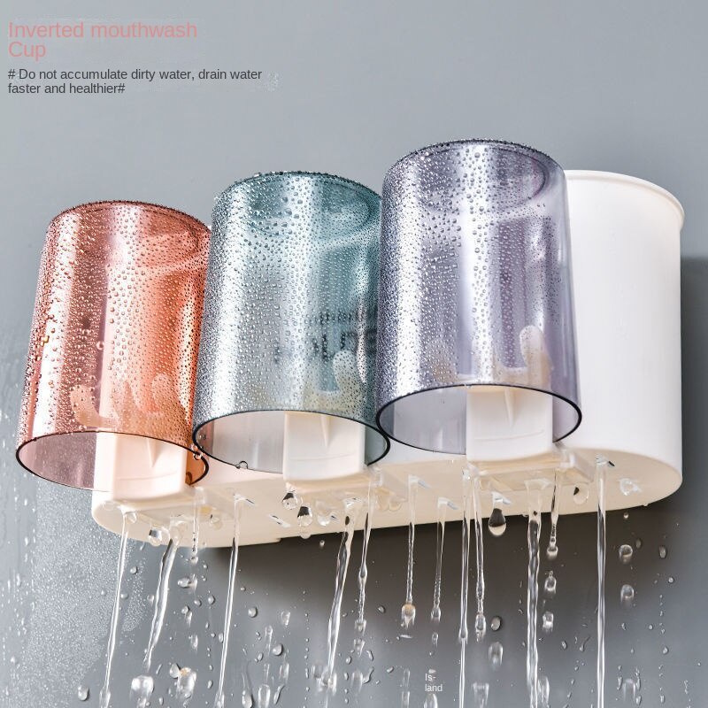 Giá Đỡ Bàn Chải Đánh Răng Tự Động Không Cần Khoan Tiện Dụng