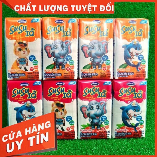 Sữa susu vinamilk thẳng giá 1 thùng 48 hộp 110ml