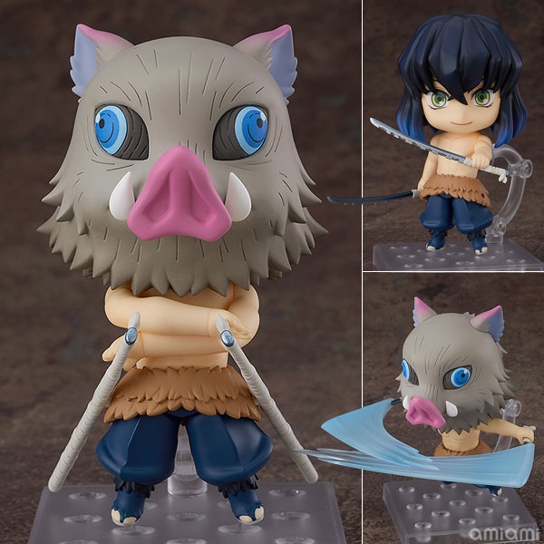 [ Ora Ora ] [ Hàng Có Sẵn ] Mô hình Figure chính hãng Nhật - Nendoroid Inosuke Hashibira - Kimetsu no Yaiba
