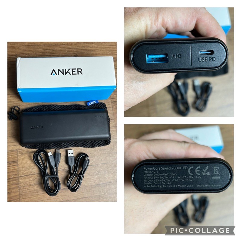 Pin sạc Dự Phòng Anker PowerCore Speed 20000 mAh PD , QC 3.0 & Power IQ - A1275