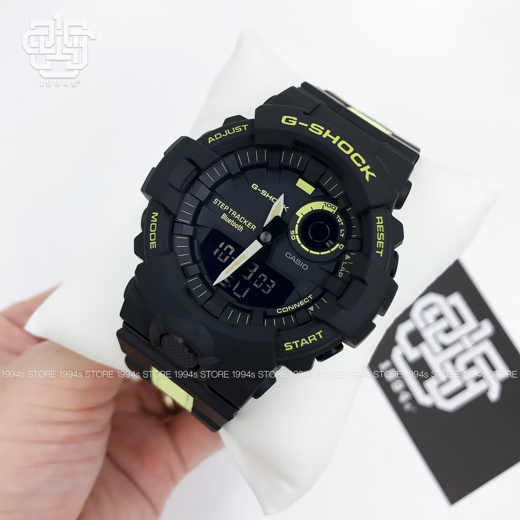 Đồng hồ nam Casio G-Shock GBA-800 / GBA-800LU-1A1 chống va đập, dây đeo dạ quang, chống nước 200m, hàng chính hãng