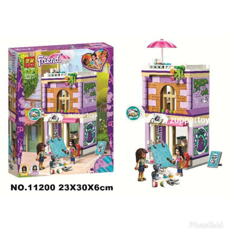 Đồ Chơi Lego Bela Friend Art Studio 11200