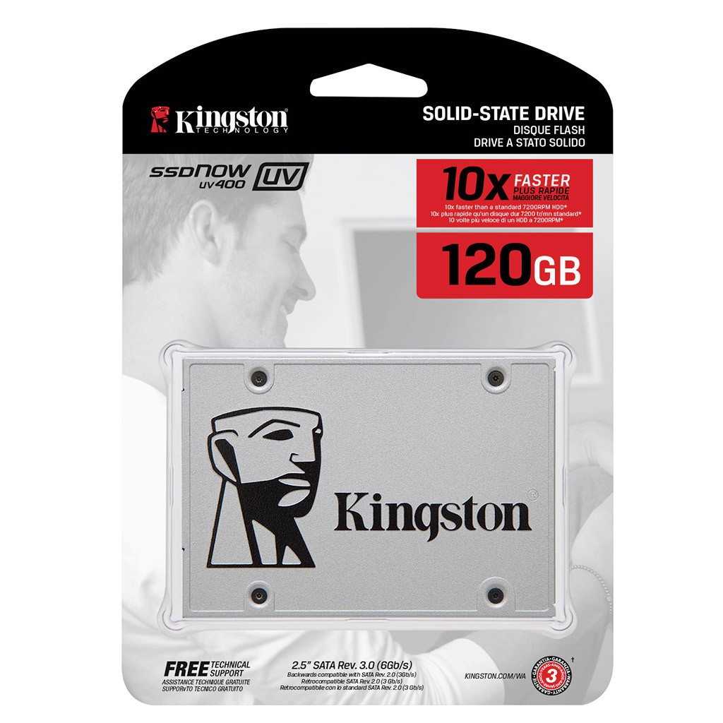Ổ Cứng SSD Kingston UV400 120GB BH 36T | BigBuy360 - bigbuy360.vn