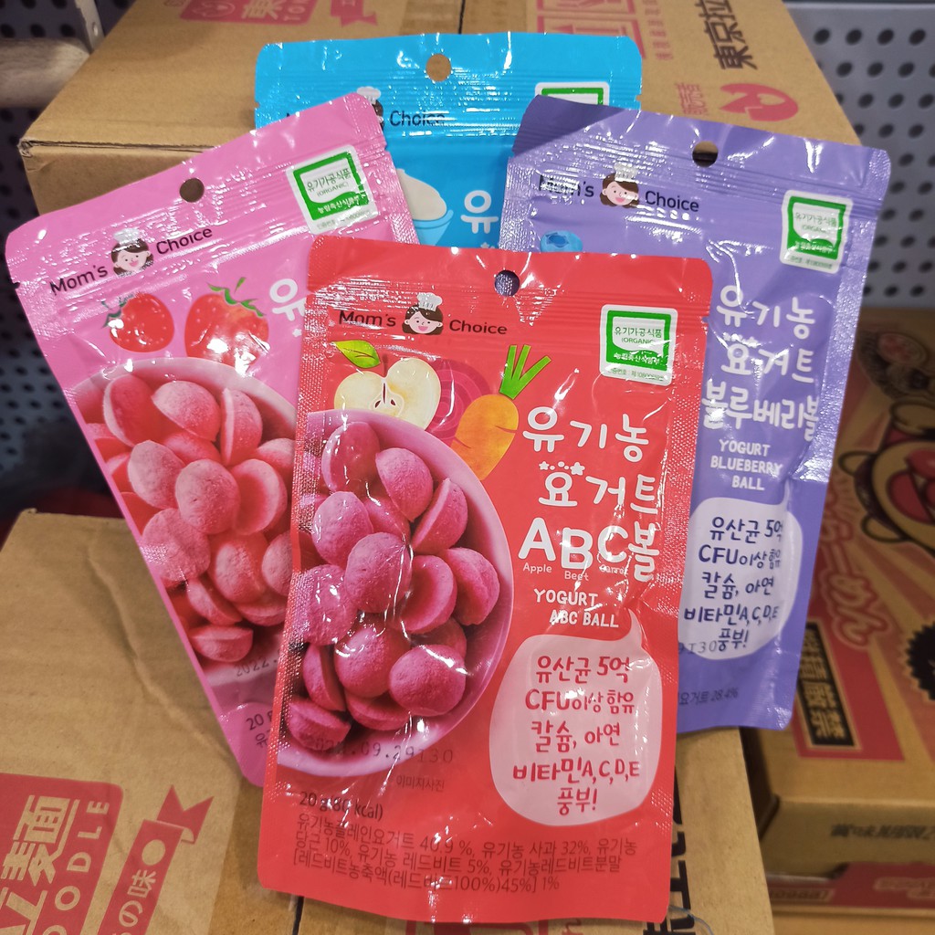 Sữa Chua Khô Sấy Lạnh Mom's Choice Hàn Quốc Cho Bé 7M+