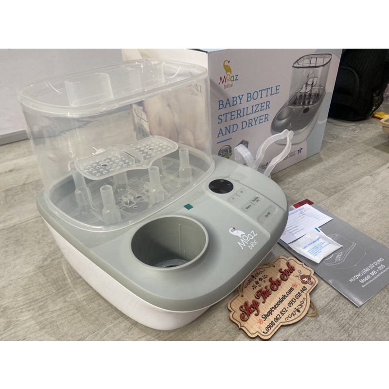 Máy hâm sữa-tiệt trùng-sấy khô Moaz Bebe MB 005-Tuyển sỉ