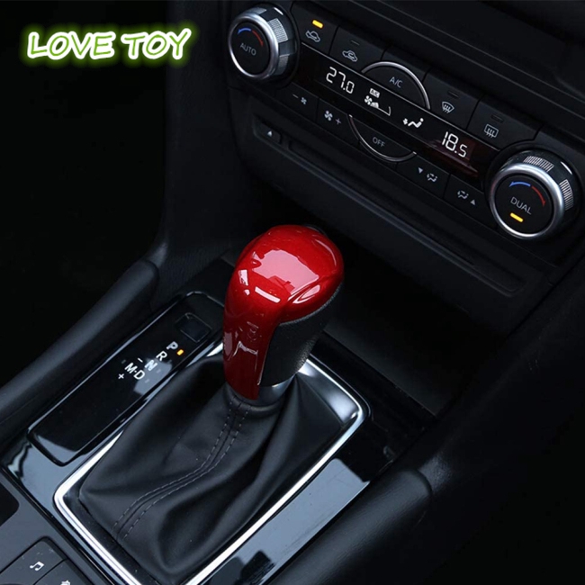 Khung Bọc Cần Số Xe Hơi Mazda 2 3 6 Cx3 / Cx5 Bằng Sợi Carbon