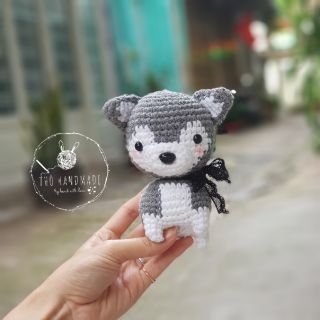 Cún con handmade bằng len