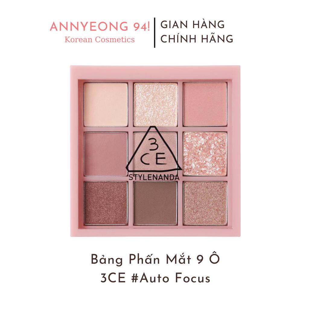 Bảng Phấn Mắt 9 Ô 3CE Multi Eye Color Palette Auto Focus