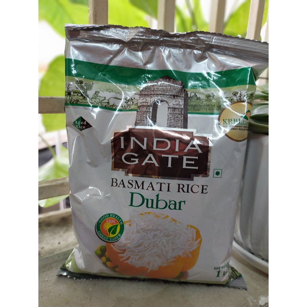 Gạo Ấn Độ Basmati India Gate Dubar - Gạo cho bệnh nhân tiểu đường