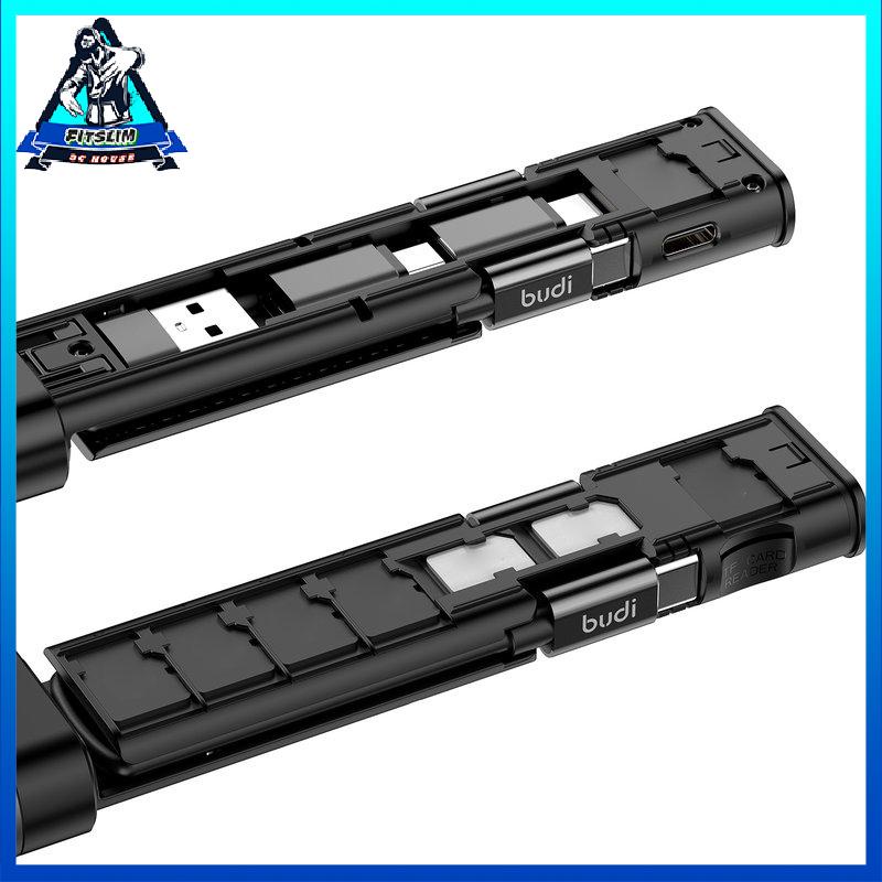[Fitslim] 9-IN-1 Multi-functional Cable Stick Multi-Cable 6 Type Cable With Phone Cradle