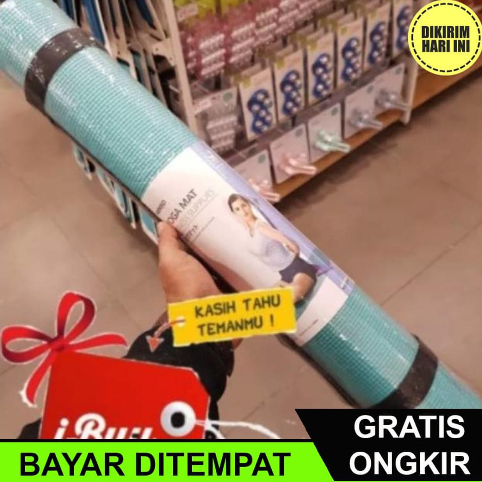 Thảm Tập Yoga Dày 0.3cm Cc4398 Miniso 173cm X L 61cm