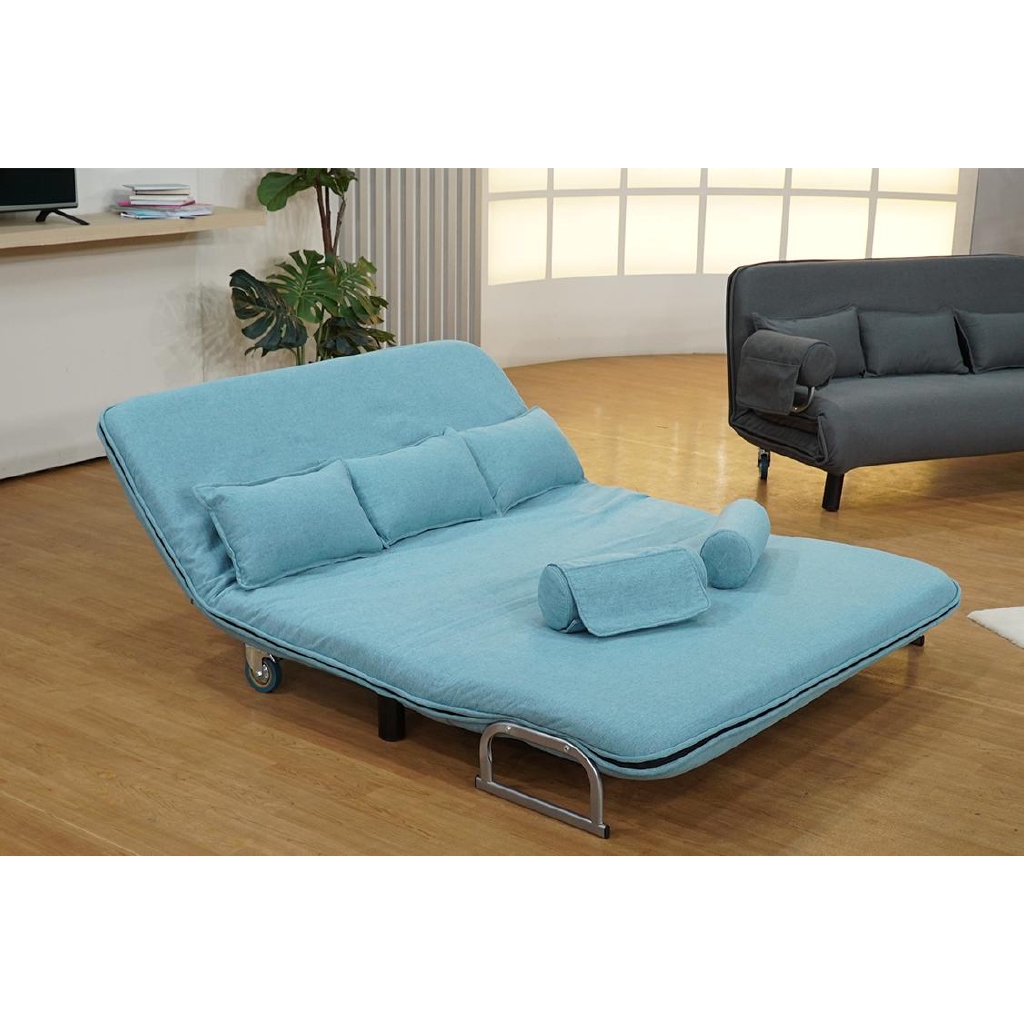 [Mã LIFENOITHAT05 giảm 10% tối đa 100k đơn 300k] Ghế sofa giường nằm đa năng Kachi MK191 - Màu xanh