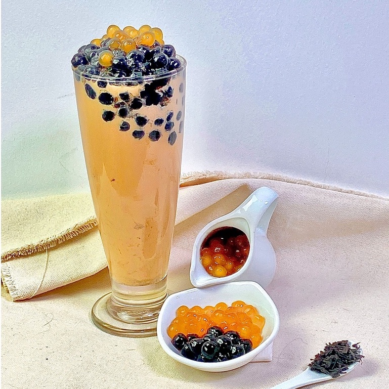 SET 10-15 LY NGUYÊN LIỆU PHA TRÀ SỮA PHÚC LONG, THÁI XANH-ĐỎ, Ô LONG, HOA ĐẬU BIẾC, MATCHA, SOCOLA, PUDDING, SƯƠNG SÁO