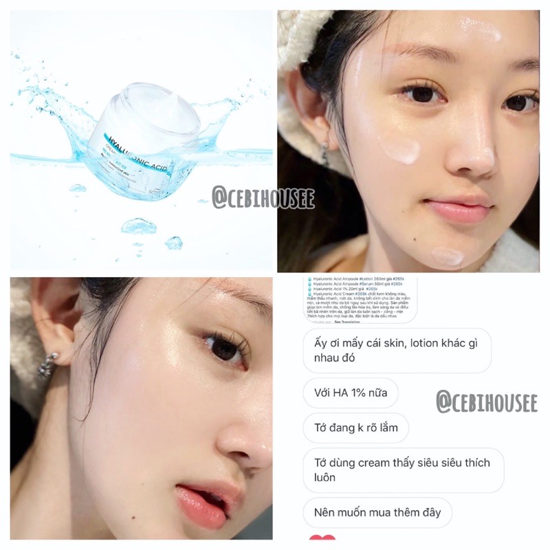 Gel dưỡng da Scinic Hyaluronic Acid Soothing Gel