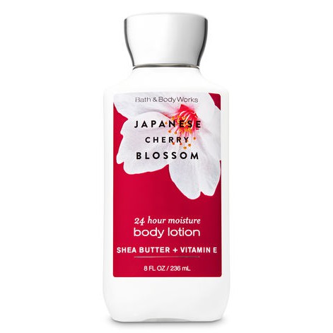 Sữa dưỡng thể Bath &amp; Body works mùi Japanese Cherry Blossom 236ml