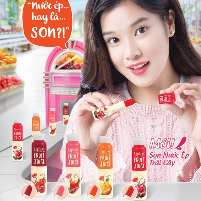 Son dưỡng chiết xuất trái cây Lipice Sheer Color Fruit Juice 4g