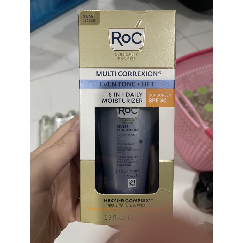 Kem dưỡng da hằng ngày có chống nắng Roc Multi Corection 5 in 1 Spf30