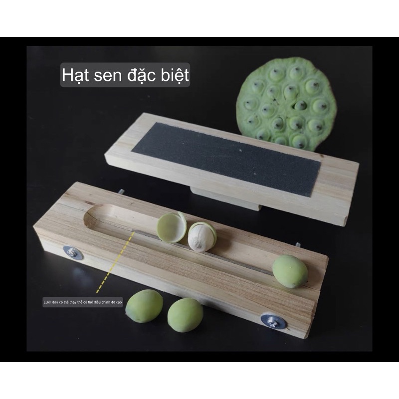 Dụng cụ tách vỏ hạt sen, hạt dẻ và macca