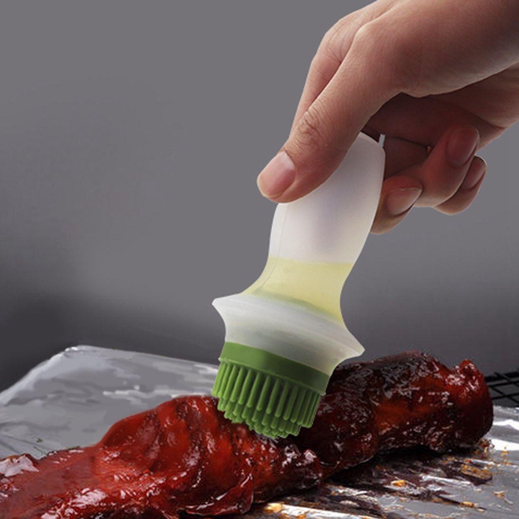 LLOYD Lọ Đựng Gia Vị Kèm Cọ Quét Dầu Bằng Silicone Tiện Dụng Cho Nhà Bếp