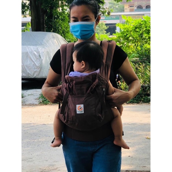 Địu em bé 3 tư thế trợ lực chuẩn au 2hand