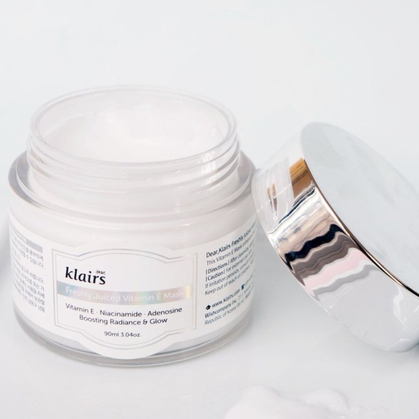 Klairs Freshly Juiced Vitamin E Mask - Mặt Nạ Ngủ Cung Cấp Vitamin 90ml