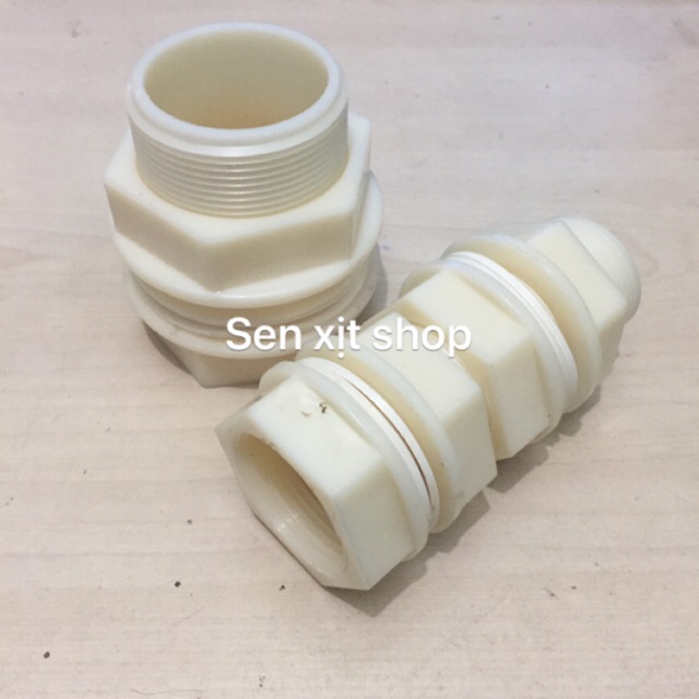 Ốc Siết Bồn Nhựa PVC 42,49,60 ( Ốc Phi Bồn Nhựa ) - Sen Xịt Shop