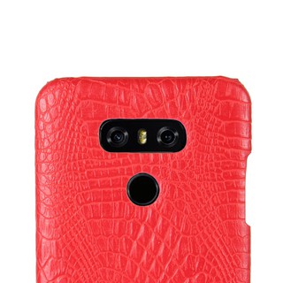 Ốp điện thoại cứng thiết kế kiểu da cá sấu cho LG G6
